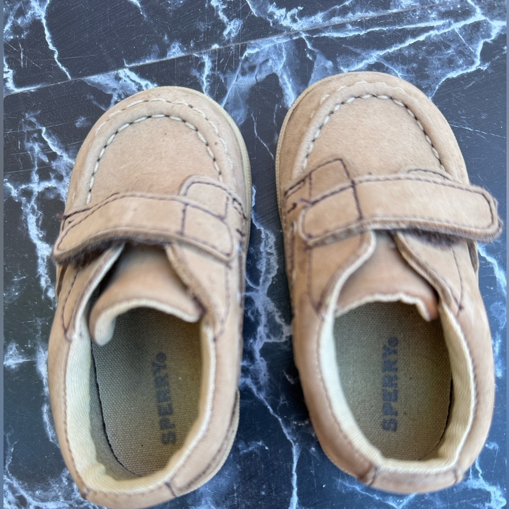 Tan Kids Shoes - Picture 4 of 4